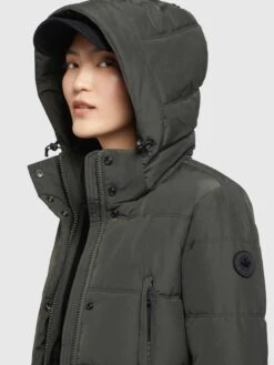 Khujo Manteaux Dhiver Manteau D’hiver Kleo Femme Vert Foncé -Khujo c4ea2c80ce6cc9e6389c84ff2791f5cc