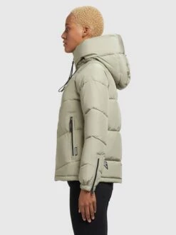 Khujo Vestes Dhiver Veste D’hiver Esila 3 Femme Vert Clair -Khujo c6d9bc378b5a9266c3126058c480998a