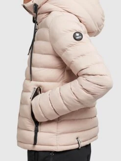 Khujo Vestes De Mi-saison Veste Mi-saison Lovina Femme Poudre -Khujo c6ef725240861edf0835093587fadaa2