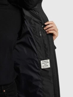 Khujo Vestes Dhiver Veste D’hiver Jordis 4 Femme Noir -Khujo c70c18c206f51cd7f19b1e7667299eb8