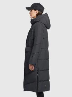 Khujo Manteaux Dhiver Manteau D’hiver Elvita Femme Bleu Foncé -Khujo ca7eef272cce57f0ed447ea419ff1dde