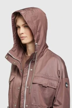 Khujo Vestes De Mi-saison Veste Mi-saison PRAYATA Femme Marron -Khujo cadfd62402349c829cf4afc50a94c4d3