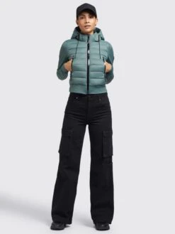 Khujo Vestes De Mi-saison Veste Mi-saison Dalis Matt Femme Jade 4 Khujo Vestes De Mi-saison Veste Mi-saison Dalis Matt Femme Jade -Khujo cb9474ea615c9df96b163ef5df0535f9