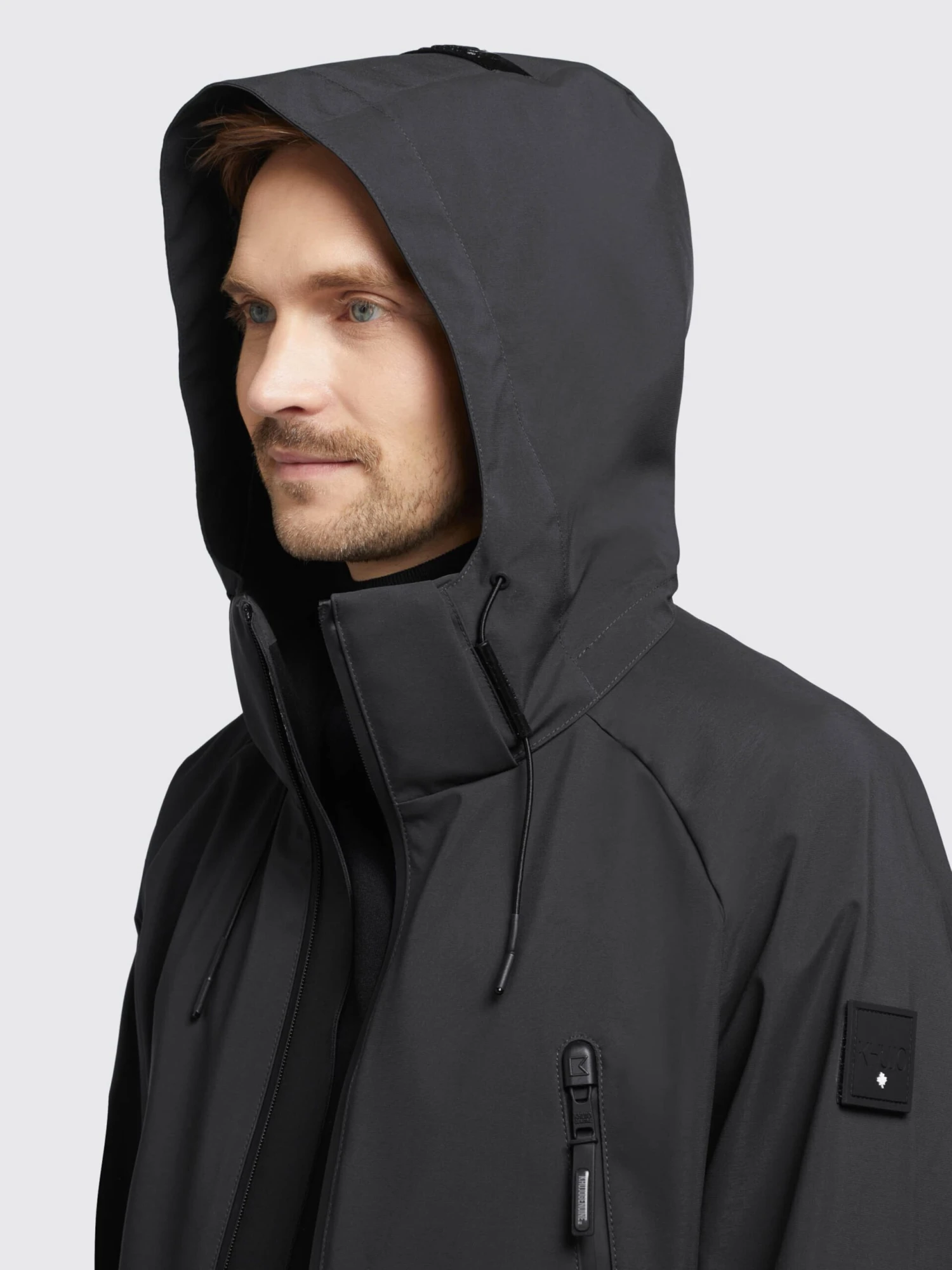 Vestes de mi-saison Veste mi-saison Adam Homme noir Khujo Vestes De Mi-saison Veste Mi-saison Adam Homme Noir -Khujo cbc24483276a0ef1c113595b5354432c scaled