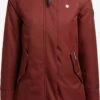Khujo Parkas Parka Mi-saison Femme Rouge Rouille -Khujo cc7f136b15bf42e6b3dbab2a5a02d1da
