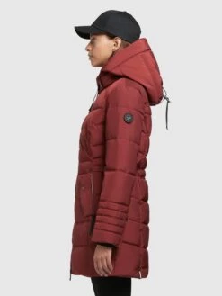 Khujo Manteaux Courts Manteau Mi-saison Amaray 3 Femme Rouge Rubis 6 Khujo Manteaux Courts Manteau Mi-saison Amaray 3 Femme Rouge Rubis -Khujo cd3a2539c1daadab3a9083a8850536c9