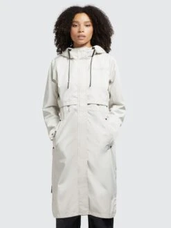 Khujo Manteaux De Mi-saison Manteau Mi-saison Jomana Femme Blanc Cassé 3 Khujo Manteaux De Mi-saison Manteau Mi-saison Jomana Femme Blanc Cassé -Khujo d0101d3cf06e5f31fa1b921438052b09