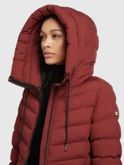 Khujo Manteaux Courts Manteau D’hiver Tuhani Femme Rouge Rouille 8 Khujo Manteaux Courts Manteau D’hiver Tuhani Femme Rouge Rouille -Khujo d38ed87ea21c56a09d67cfb93edeb6c1