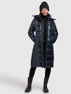 Khujo Manteaux Dhiver Manteau D’hiver Tonka Femme Bleu Foncé 4 Khujo Manteaux Dhiver Manteau D’hiver Tonka Femme Bleu Foncé -Khujo d495f39dcd2bed7d8f7aef8d4669c011
