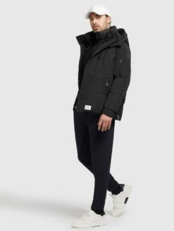 Khujo Vestes Dhiver Veste D’hiver Bizkit Homme Noir -Khujo d7df13b11bae5797dcbf7348a003d30a