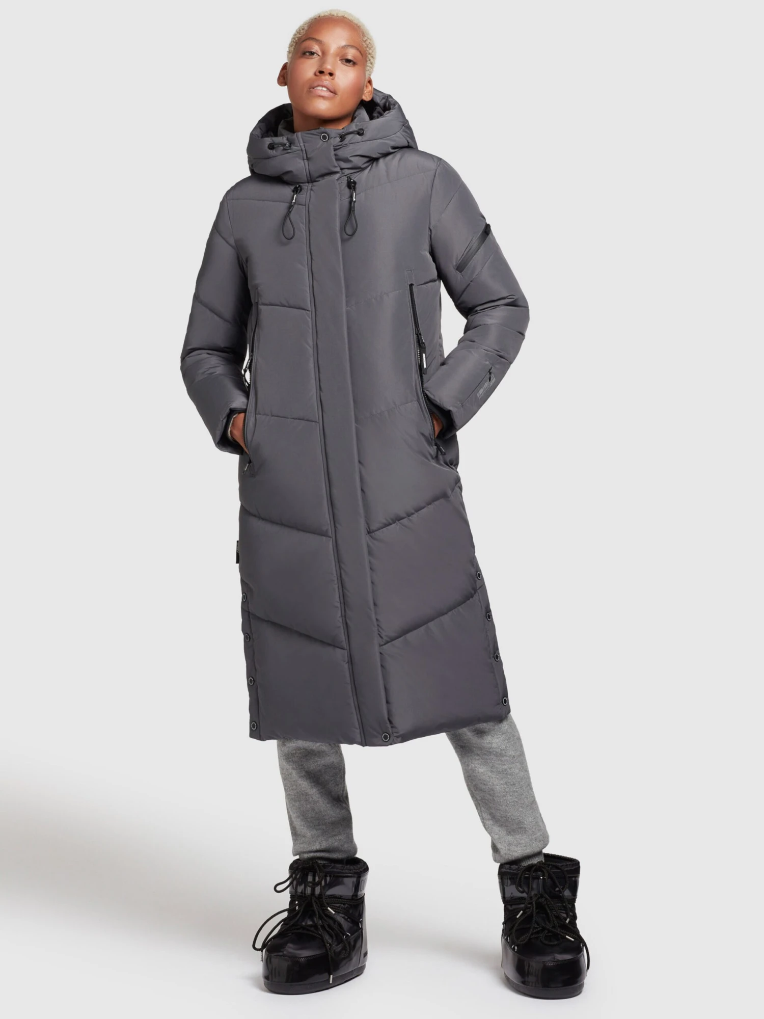 Manteaux de mi-saison Manteau mi-saison Femme gris basalte Khujo Manteaux De Mi-saison Manteau Mi-saison Femme Gris Basalte -Khujo d7eeb51f515c73dc95d66fa34d8fd0bb scaled