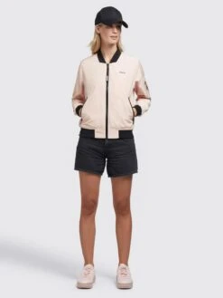 Khujo Vestes De Mi-saison Veste Mi-saison Stence2 Femme Abricot -Khujo d84fa9e3596ea8bdd29eacfbfa0cdd36