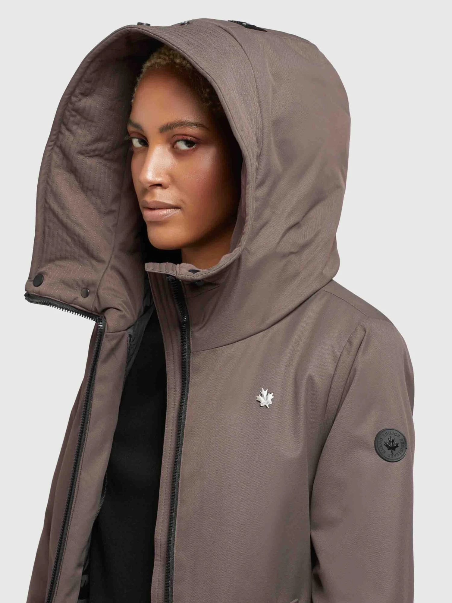 Manteaux de mi-saison Manteau mi-saison Lisad Femme moka Khujo Manteaux De Mi-saison Manteau Mi-saison Lisad Femme Moka -Khujo dd00636e81897667476e198a259b273b scaled