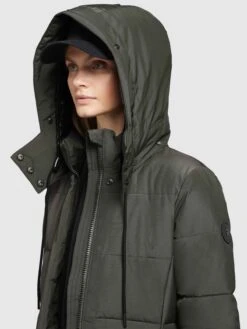 Khujo Manteaux Dhiver Manteau D’hiver Cliv Femme Vert Foncé -Khujo dd2014542d8fb144b58b685073fbe028