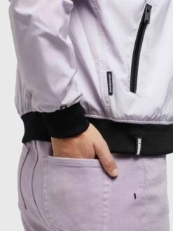 Khujo Vestes De Mi-saison Veste Mi-saison Stence2 Femme Lilas -Khujo dd988c5054bf6122046238aaf91f4357