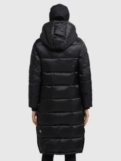 Khujo Manteaux Dhiver Manteau D’hiver Julina Femme Noir -Khujo e068ac526a89990924545bc8e7d683a4