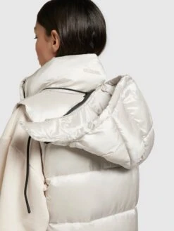 Khujo Vestes Sans Manches Gilet Tourin Femme Blanc Perle 9 Khujo Vestes Sans Manches Gilet Tourin Femme Blanc Perle -Khujo e2a36c77de928d3ed00af5d5ba1d3c0c