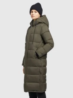 Khujo Manteaux Dhiver Manteau D’hiver Julina Femme Kaki 6 Khujo Manteaux Dhiver Manteau D’hiver Julina Femme Kaki -Khujo e61a770c8240f6d6ae0f734734e5b76a