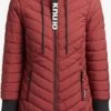 Khujo Manteaux Dhiver Manteau D’hiver Nita Femme Rouge Foncé -Khujo e9302f80f98052cd39bfb24468e2e934