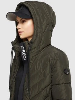 Khujo Manteaux De Mi-saison Manteau Mi-saison Mugg Femme Olive 8 Khujo Manteaux De Mi-saison Manteau Mi-saison Mugg Femme Olive -Khujo e9592064746ef4c5253f32733f2f00ac