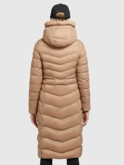 Khujo Manteaux Dhiver Manteau D’hiver Ingram 2 Femme Beige Foncé -Khujo ea4f9ac0ff2d0cde750bb56e396242f5