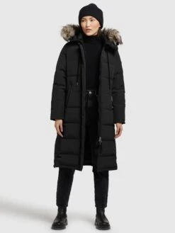 Khujo Manteaux Dhiver Manteau D’hiver LOLL Femme Noir 7 Khujo Manteaux Dhiver Manteau D’hiver LOLL Femme Noir -Khujo eab114175c0d6c2e9427c06a3c766364