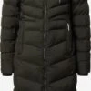 Khujo Manteaux Dhiver Manteau D’hiver Ingram Femme Noir
