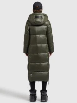 Khujo Manteaux Dhiver Manteau D’hiver Melona Femme Kaki -Khujo eb9cf442e584a60d3818331753ef604b