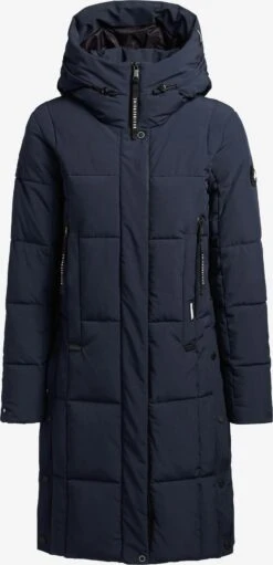 Khujo Manteaux De Mi-saison Manteau Mi-saison Namita Femme Bleu Marine