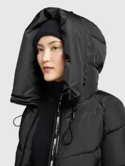 Khujo Vestes Dhiver Veste D’hiver Esila Femme Noir -Khujo eeebb71196d7da87af8b94f00bcf4c9b