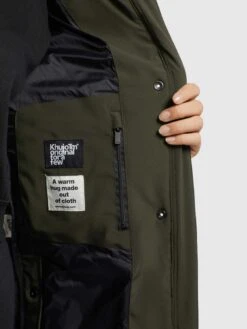 Khujo Manteaux De Mi-saison Manteau Mi-saison Namita Femme Vert Foncé 9 Khujo Manteaux De Mi-saison Manteau Mi-saison Namita Femme Vert Foncé -Khujo f12c6eee1bb857a90f14404db6abe248