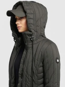 Khujo Vestes Dhiver Veste D’hiver Jerry Femme Olive 8 Khujo Vestes Dhiver Veste D’hiver Jerry Femme Olive -Khujo f3ee75166136b0be5b0b9f14d7876eb2