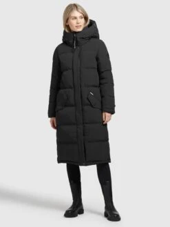 Khujo Manteaux Dhiver Manteau D’hiver Dakota Femme Noir 4 Khujo Manteaux Dhiver Manteau D’hiver Dakota Femme Noir -Khujo f45e4ef6c8d0e968cec6f2012ae55b0f
