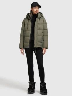 Khujo Vestes Dhiver Veste D’hiver Evona Femme Kaki 7 Khujo Vestes Dhiver Veste D’hiver Evona Femme Kaki -Khujo f492f81aeca596f08d97909af7219bf5