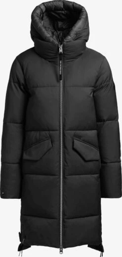 Khujo Manteaux Dhiver Manteau D’hiver Aniva Femme Noir