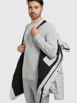 Khujo Vestes Dhiver Veste D’hiver Clide Homme Blanc -Khujo f597e28e2deeb7a78b3ddc01480aa8d2