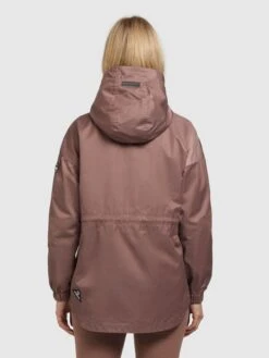 Khujo Vestes De Mi-saison Veste Mi-saison PRAYATA Femme Marron -Khujo f932504b3cf4940124c5126000b868fb