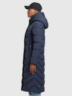 Khujo Manteaux Dhiver Manteau D’hiver Gamber Femme Bleu Foncé 6 Khujo Manteaux Dhiver Manteau D’hiver Gamber Femme Bleu Foncé -Khujo facef51f1608b2657894b23b812a1aae