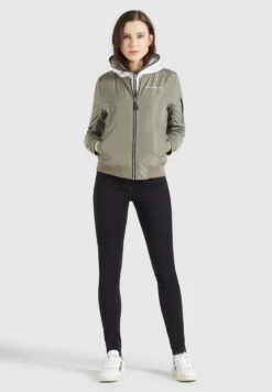 Khujo Vestes Dhiver Veste D’hiver LARIFA Femme Kaki 4 Khujo Vestes Dhiver Veste D’hiver LARIFA Femme Kaki -Khujo fbb97572ce724ab586835ec3af27ad43