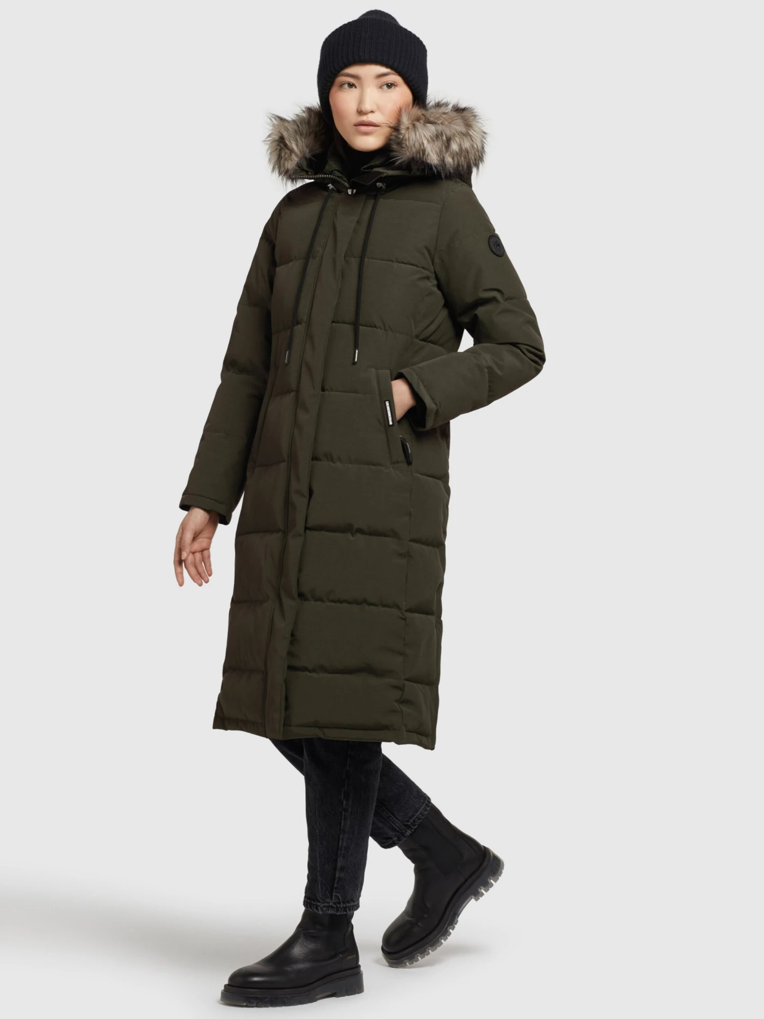 Manteaux dhiver Manteau d’hiver LOLL Femme kaki Khujo Manteaux Dhiver Manteau D’hiver LOLL Femme Kaki -Khujo fc03c9de4bfffc156b567ba57f175e1c scaled