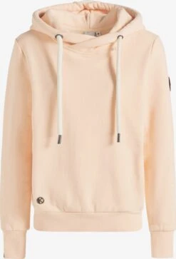 Khujo Sweats à Capuche Sweat-shirt Tesia Femme Pêche