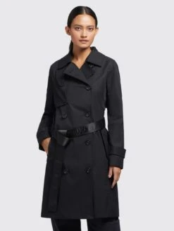 Khujo Trenchs Manteau Mi-saison Sarina Femme Noir 3 Khujo Trenchs Manteau Mi-saison Sarina Femme Noir -Khujo ff184b162f312a48c83b69b3bfc7f9e2