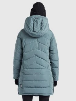 Khujo Manteaux Dhiver Manteau D’hiver Delinas Femme Bleu Pastel -Khujo ff44d3b03fa873263ff31161eae1d724